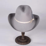 Light Grey Cowboy Hat | Susan Carrolan Millinery