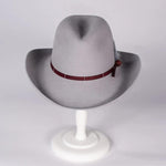 Light Grey Cowboy Hat | Susan Carrolan Millinery
