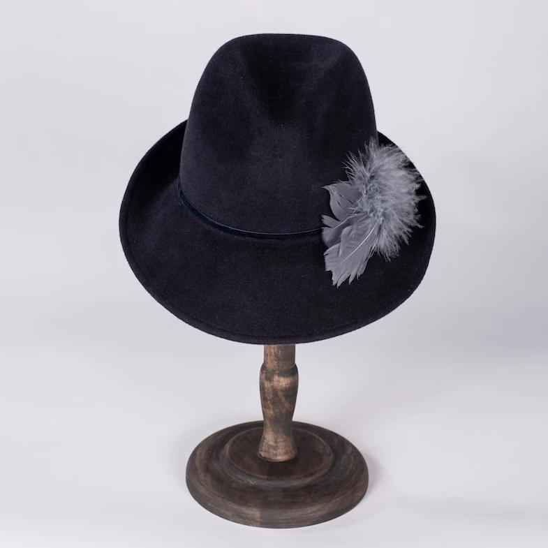 Kari Felt Hat - Susan Carrolan Millinery