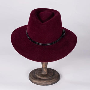 Emerson Felt Fedora | Susan Carrolan Millinery