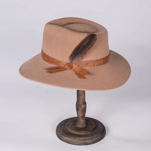 Indy Felt Fedora Hat | Susan Carrolan Millinery