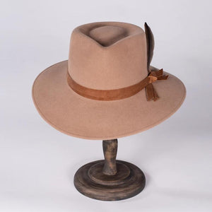 Indy Felt Fedora Hat | Susan Carrolan Millinery