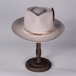 JR Felt Fedora Hat | Susan Carrolan Millinery