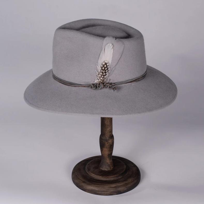 Indy Felt Fedora Hat | Susan Carrolan Millinery