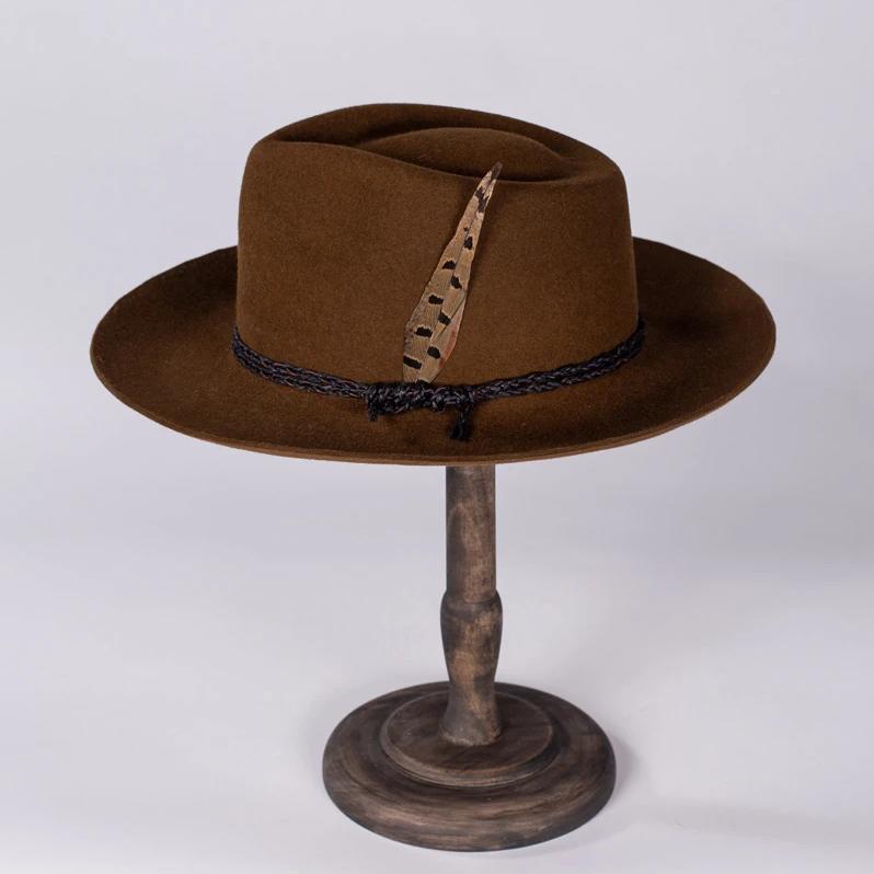 JR Felt Fedora Hat | Susan Carrolan Millinery